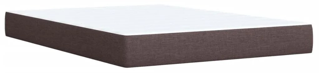 ΚΡΕΒΑΤΙ BOXSPRING ΜΕ ΣΤΡΩΜΑ ΣΚΟΥΡΟ ΚΑΦΕ 140X190 ΕΚ. ΥΦΑΣΜΑΤΙΝΟ 3288985