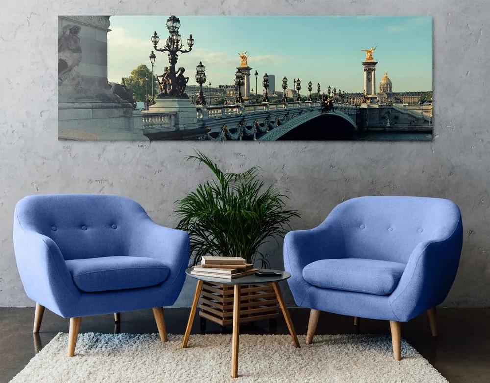 Εικόνα γέφυρα Alexandra III. στο Παρίσι - 150x50
