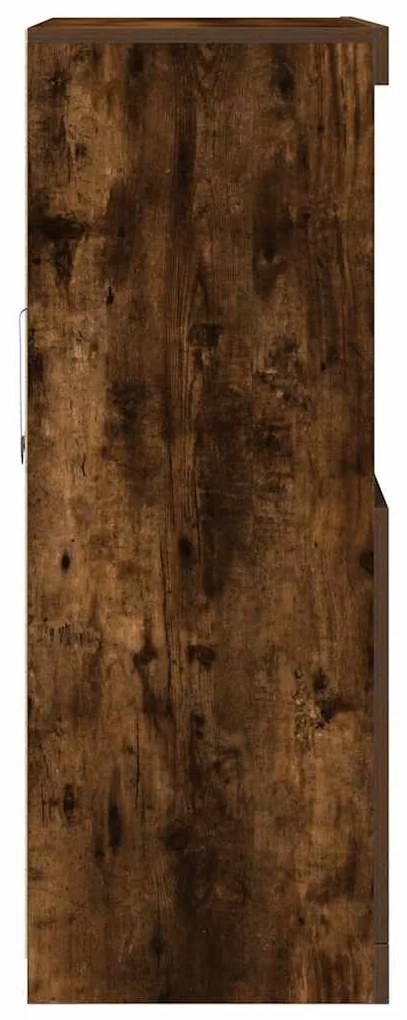 Ντουλάπι Καπνιστή Δρυς 81x37x100 εκ. Επεξεργασμένο Ξύλο 3318621