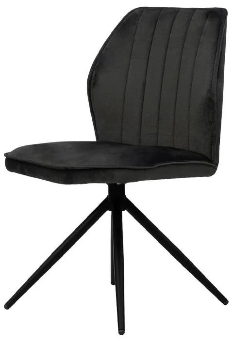 Καρέκλα Τραπεζαρίας Arleta Fylliana Γκρί 52x46x91εκ. 2αδα 52x46x91 εκ.