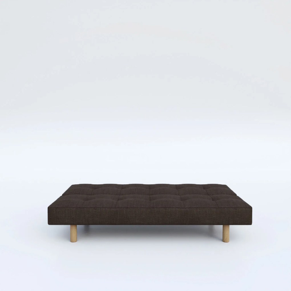 Καναπές Κρεβάτι Hermes Τριθέσιος Καφέ 180x95x82cm - GR-HERMES-2