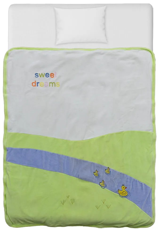 Κουβέρτα Βελουτέ Αγκαλιάς (90x110) Bebe Stars Sheep 2046