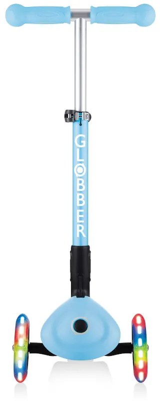 Globber Scooter Junior Foldable Fantasy Lights Flowers Pastel Blue