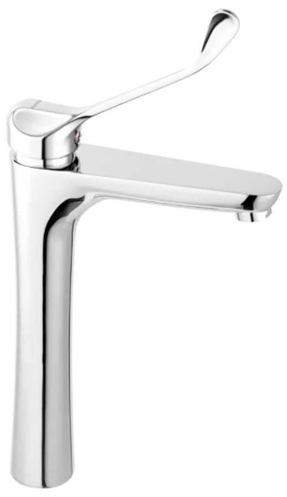 Μπαταρία Νιπτήρος Υψηλή Για ΑΜΕΑ Algeo BAGM2L Chrome Ferro Metal