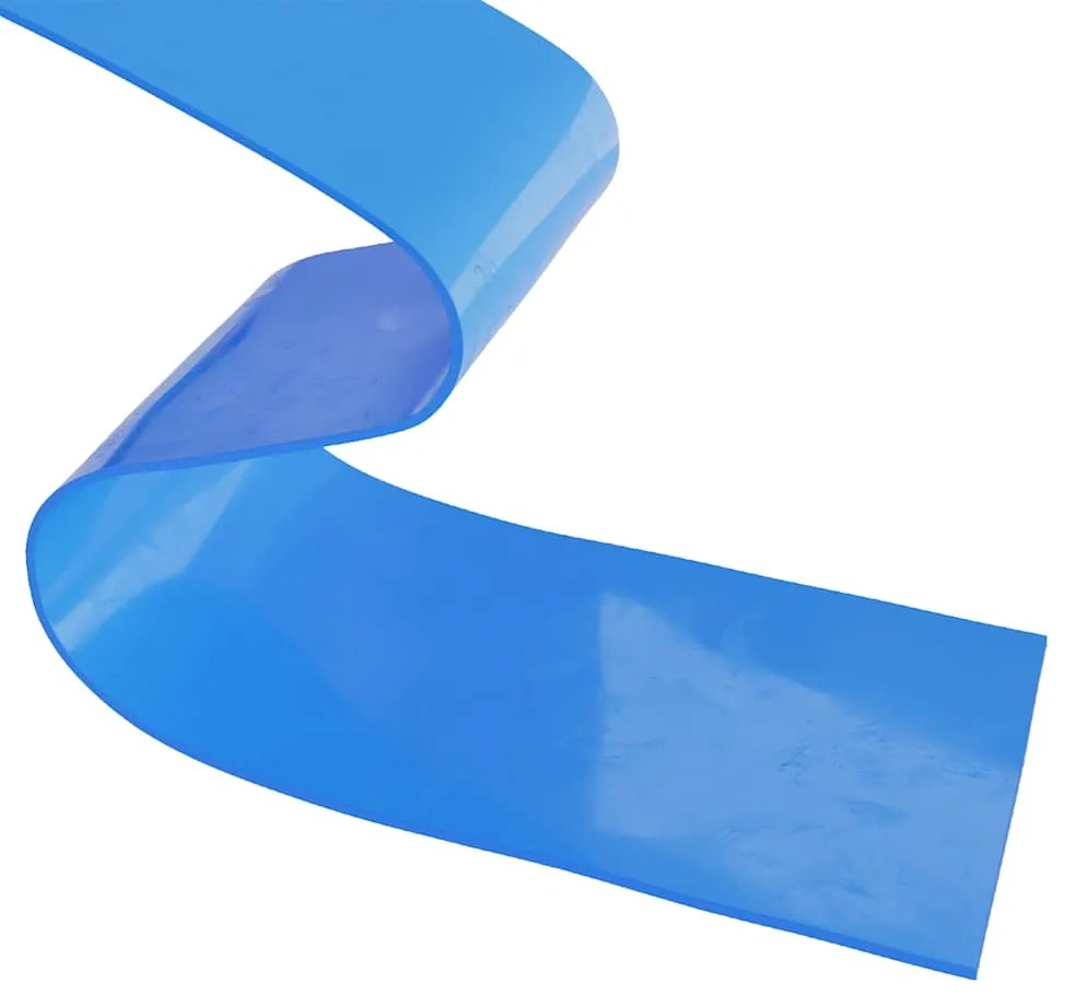 vidaXL Λωριδοκουρτίνα Μπλε 25 μ. 300 χιλ. x 2,6 χιλ. από PVC