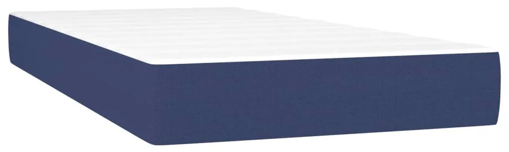 ΚΡΕΒΑΤΙ BOXSPRING ΜΕ ΣΤΡΩΜΑ ΜΠΛΕ 90X200 ΕΚ.ΥΦΑΣΜΑΤΙΝΟ 3140431