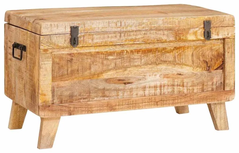 vidaXL Κουτί αποθήκευσης 70 x 35 x 40 εκ. Μασίφ ξύλο μάνγκο