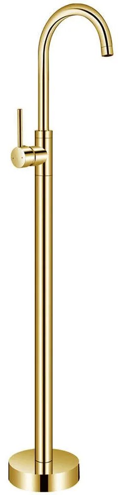 Μπαταρία Νιπτήρος Επιδαπέδια Artemis S28223-O 114,1cm Gold Karag Ατσάλι,Κεραμικό