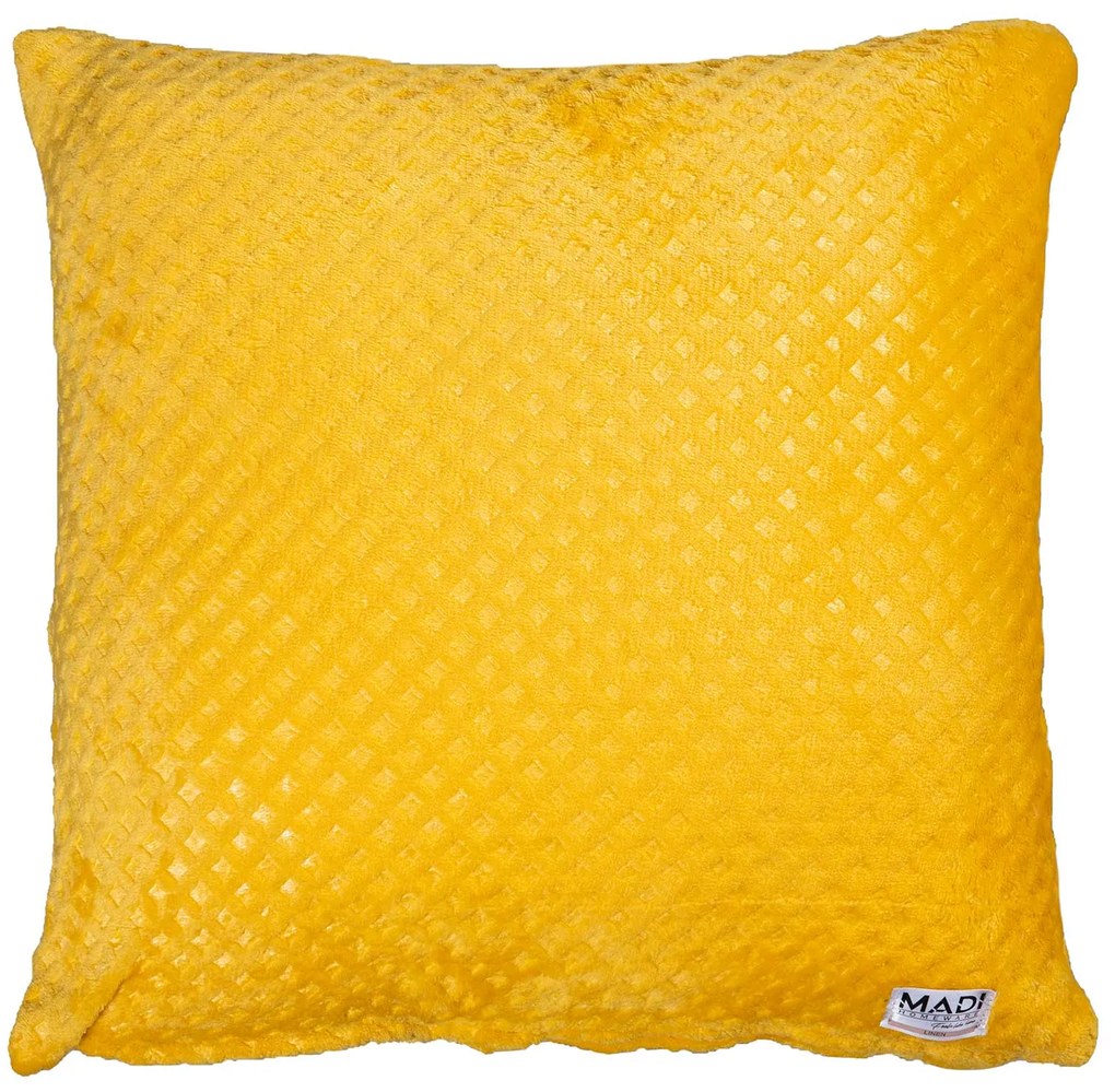 ΔΙΑΚΟΣΜΗΤΙΚΟ ΜΑΞΙΛΑΡΙ SPOTS YELLOW Κίτρινο Διακοσμητικό μαξιλάρι: 45 x 45 εκ. MADI