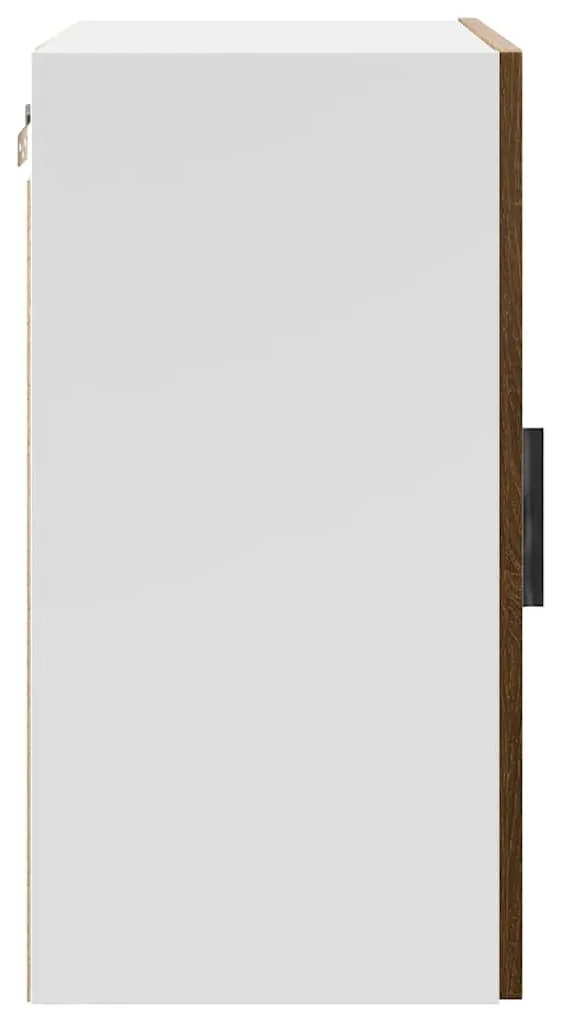 vidaXL ντουλάπι τοίχου κουζίνας "Porto" Καφέ δρυς καπλαμά Ξύλο