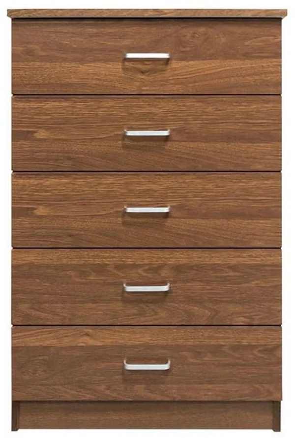 Συρταριέρα Drawer Walnut Ε7395,3 60x40x97cm Μελαμίνη