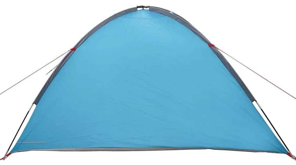 vidaXL Σκηνή Camping με στέγη Μπλε 308 x 268 x 130 εκ. Πολυεστέρας