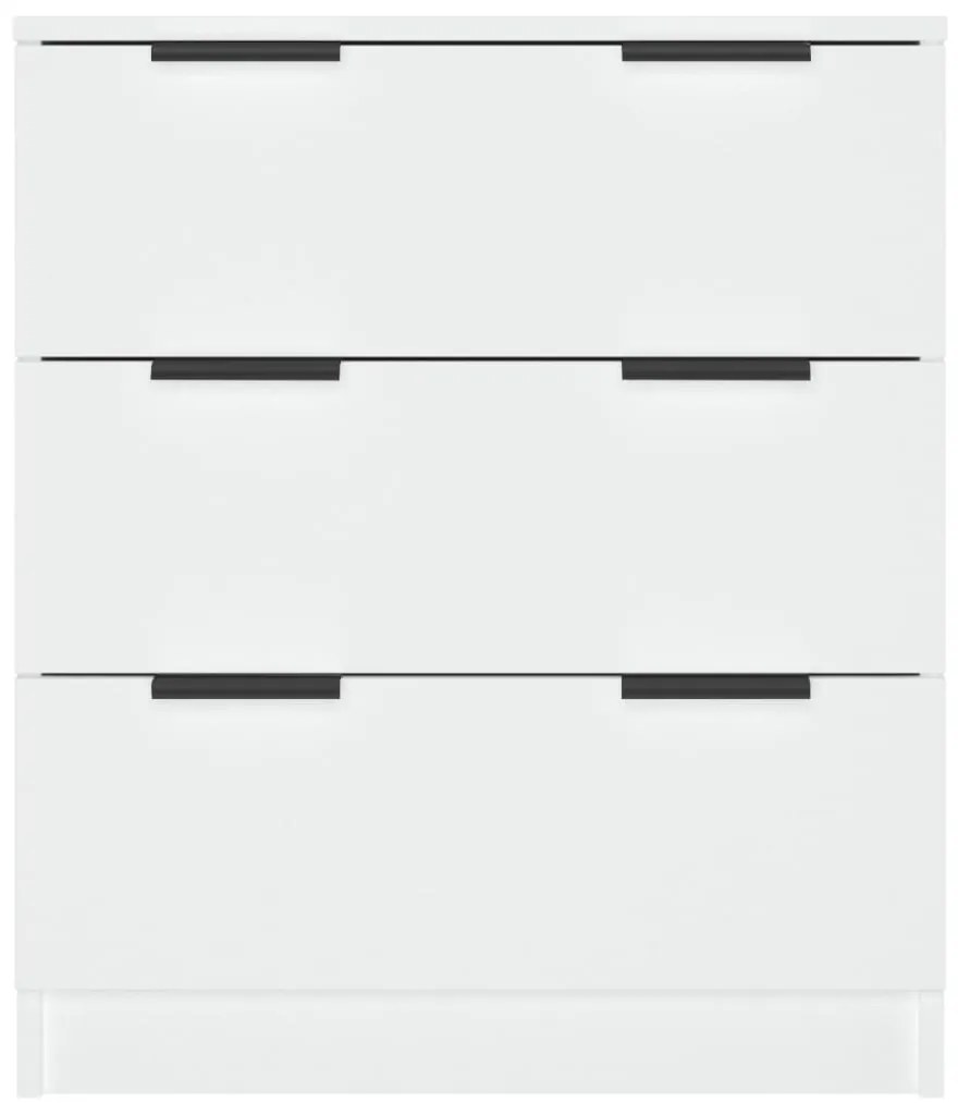vidaXL Συρταριέρα Λευκή 60 x 30 x 70 εκ. από Επεξεργασμένο Ξύλο