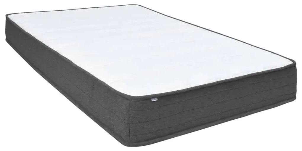 ΚΡΕΒΑΤΙ BOXSPRING ΣΚΟΥΡΟ ΓΚΡΙ 160 X 200 ΕΚ. ΥΦΑΣΜΑΤΙΝΟ 3054713