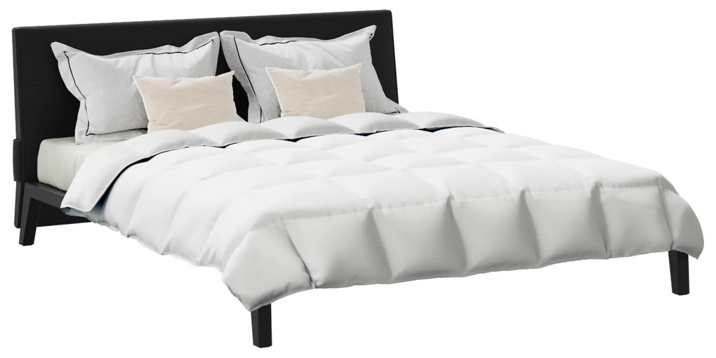 vidaXL Πάπλωμα Άλλο 3 pcs Λευκό 200 x 200 cm Πούπουλο