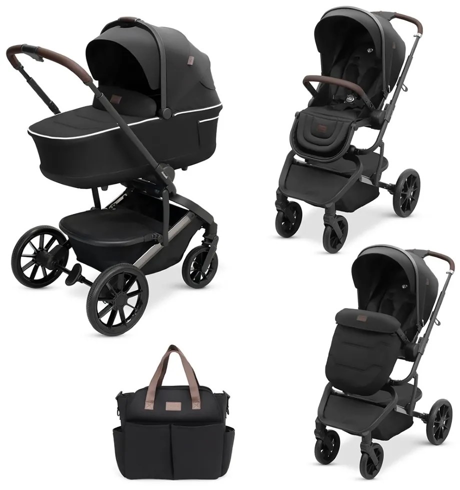 DOVADI ΠΟΛΥΚΑΡΟΤΣΙ 2 ΣΕ 1 ΜΕ ΚΑΛΑΘΟΥΝΑ ΚΑΙ ΑΞΕΣΟΥΑΡ FLY MIDNIGHT BLACK 5203682340036