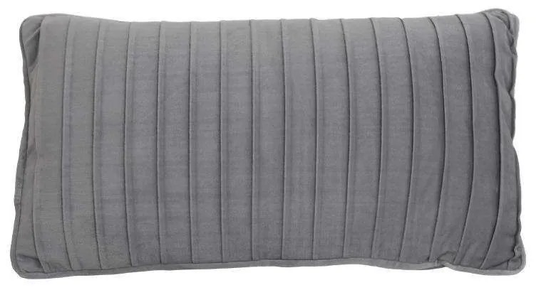 Μαξιλάρι Διακοσμητικό 373-121-676 28x50cm Grey 28X50 Fabric