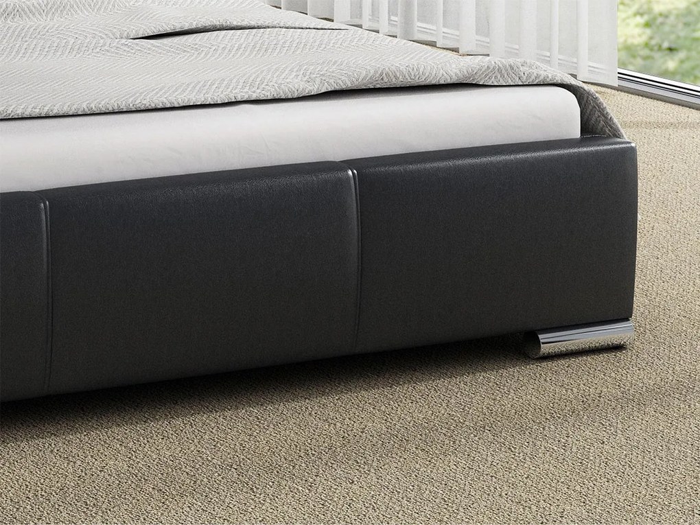 Επενδυμένο κρεβάτι Santorini-Mauro-140 x 200