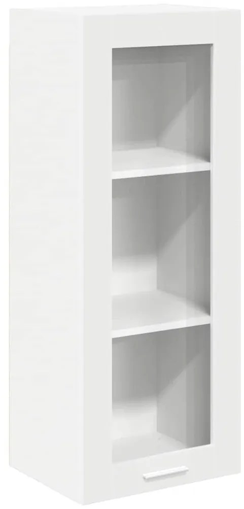 vidaXL Κρεμαστό ντουλάπι Λευκό 40 x 31 x 100 εκ. Επεξεργασμένο ξύλο