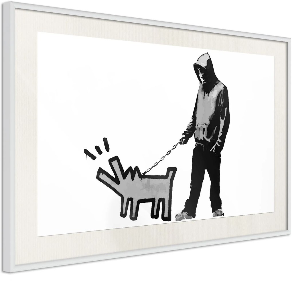 Αφίσα - Banksy: Choose Your Weapon - 30x20 - Χρυσό - Χωρίς πασπαρτού