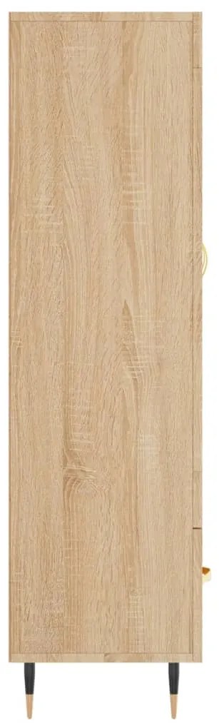 vidaXL Ντουλάπα Sonoma Δρυς 69,5 x 31 x 115 εκ. από Επεξεργασμένο Ξύλο