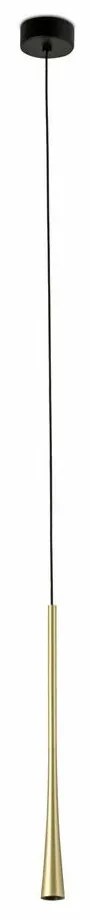 Φωτιστικό Οροφής Κρεμαστό Diana 400 22008 LED 6W 2700K 3,2x40cm Gold Faro Barcelona