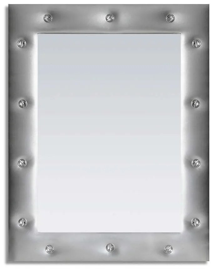 Καθρέπτης Τοίχου Xeni 1570189 55x70cm Silver Mirrors &amp; More Mdf