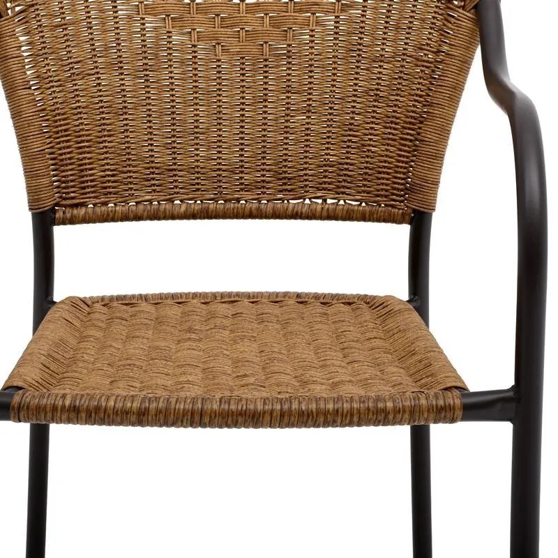 Καρέκλα FL234 Fylliana Καφέ 65x54x87 εκ. 65x54x87 εκ.