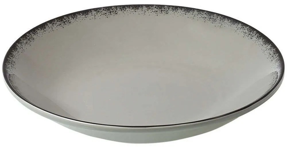 Πιάτο Βαθύ Pearl 07-16388 23cm Grey Estia Porcelain