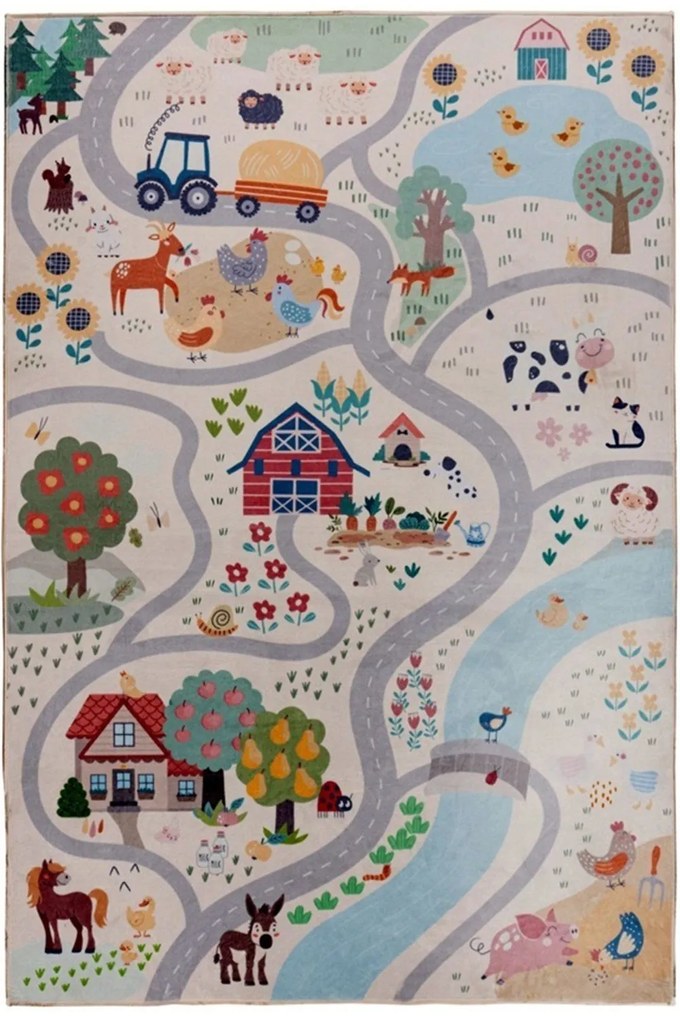 Χαλί Magic Kids 108 Farmhouse Multi Obsession 115X160cm