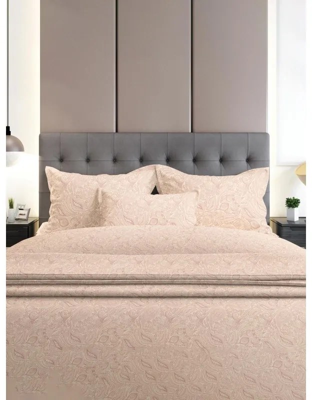 Σετ Σεντόνια Flannel 2040 Pink Υπέρδιπλο με λάστιχο (170x205+30)