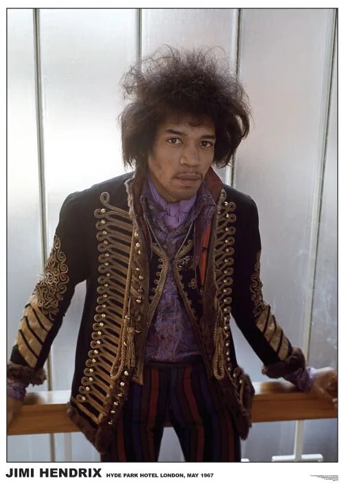 Αφίσα Jimi Hendrix - Hyde Park Hotel 1967