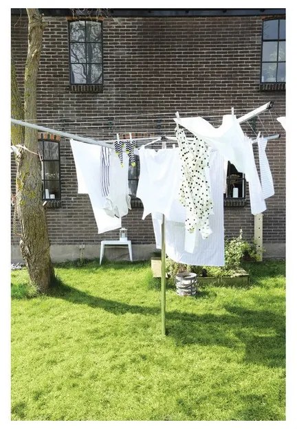 Brabantia Lift-O-Matic για εξωτερικούς χώρους 90300269, 60 m, Ρυθμιζόμενο ύψος, Μεταλλικό καρφί, Ανθεκτικό στη διάβρωση, Inox