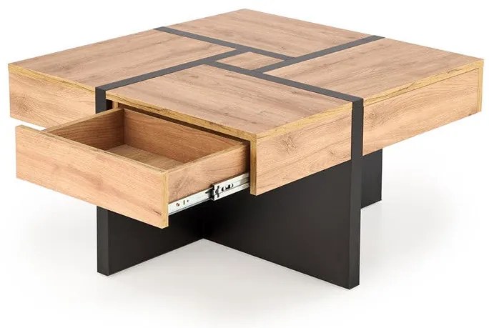 Uni 2 Τραπεζακι Σαλονιου Γκρι Μαρμαρο 120x60x45