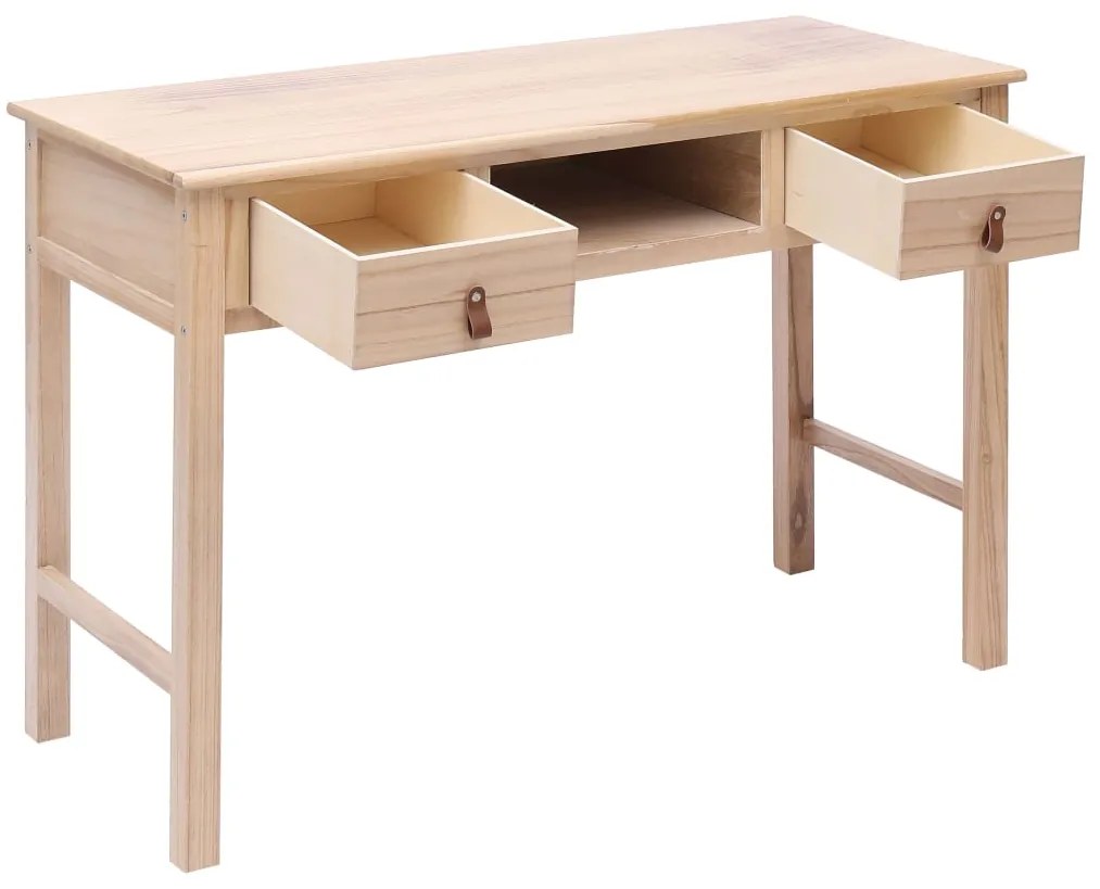 vidaXL Γραφείο Φυσικό Χρώμα 110 x 45 x 76 εκ. Ξύλινο