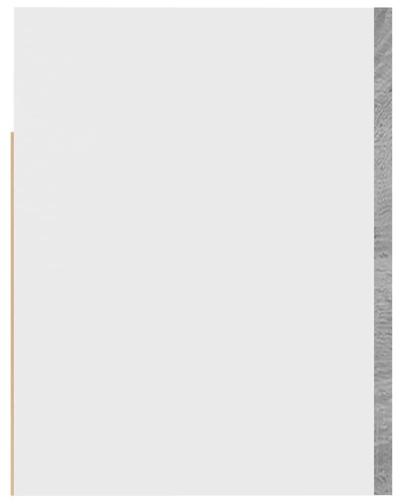 vidaXL Κρεμαστό Ντουλάπι &quot;Lyon&quot; Γκρι Sonoma 60x31x40 εκ. από Τεχνητό Ξύλο