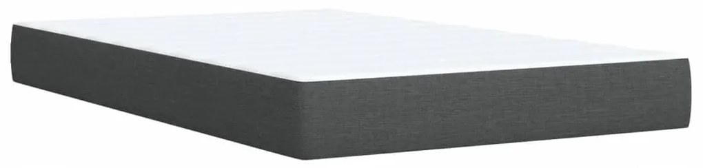 ΚΡΕΒΑΤΙ BOXSPRING ΜΕ ΣΤΡΩΜΑ ΣΚΟΥΡΟ ΓΚΡΙ 120X200 ΕΚ. ΥΦΑΣΜΑΤΙΝΟ 3289343