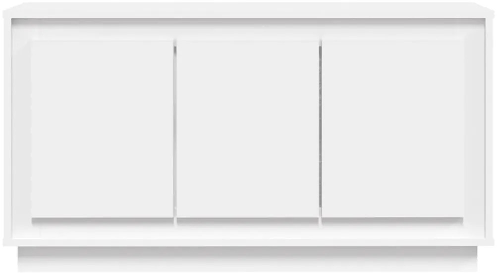 vidaXL Ντουλάπι Λευκό 102 x 35 x 55 εκ. από Επεξεργασμένο Ξύλο