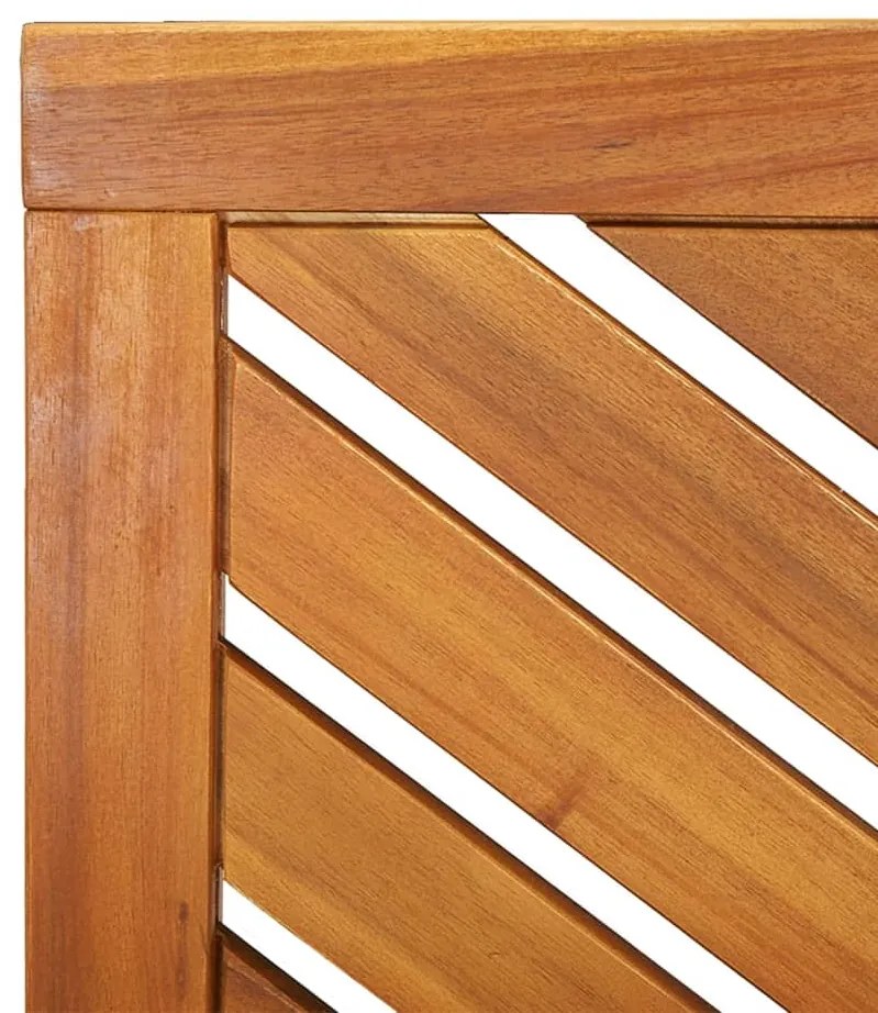 vidaXL Παγκάκι Κήπου 109 εκ. από Μασίφ Ξύλο Ακακίας