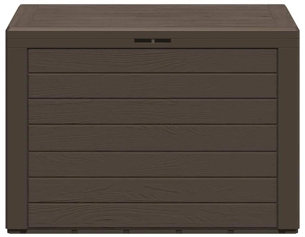 vidaXL Μπαούλο Αποθήκευσης Κήπου Καφέ 78 x 44 x 55 εκ.
