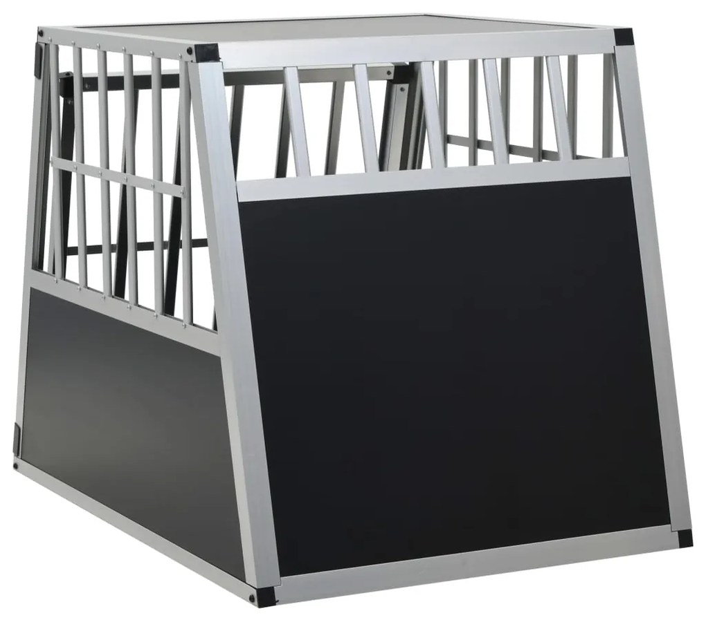 vidaXL Κλουβί Σκύλου με Μονή Πόρτα 65 x 91 x 69,5 εκ.