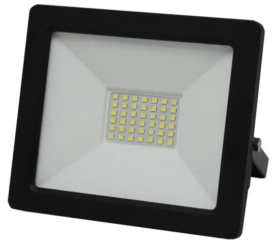 Adeleq Προβολέας LED-SMD 30W 230V Πράσινο IP65 Μαύρος Με 50cm Καλώδιο 3-3930115