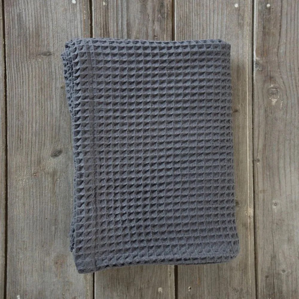 Πετσέτα Θαλάσσης - Παρεό Shore Dark Gray Nima Θαλάσσης 90x160cm 100% Cotton