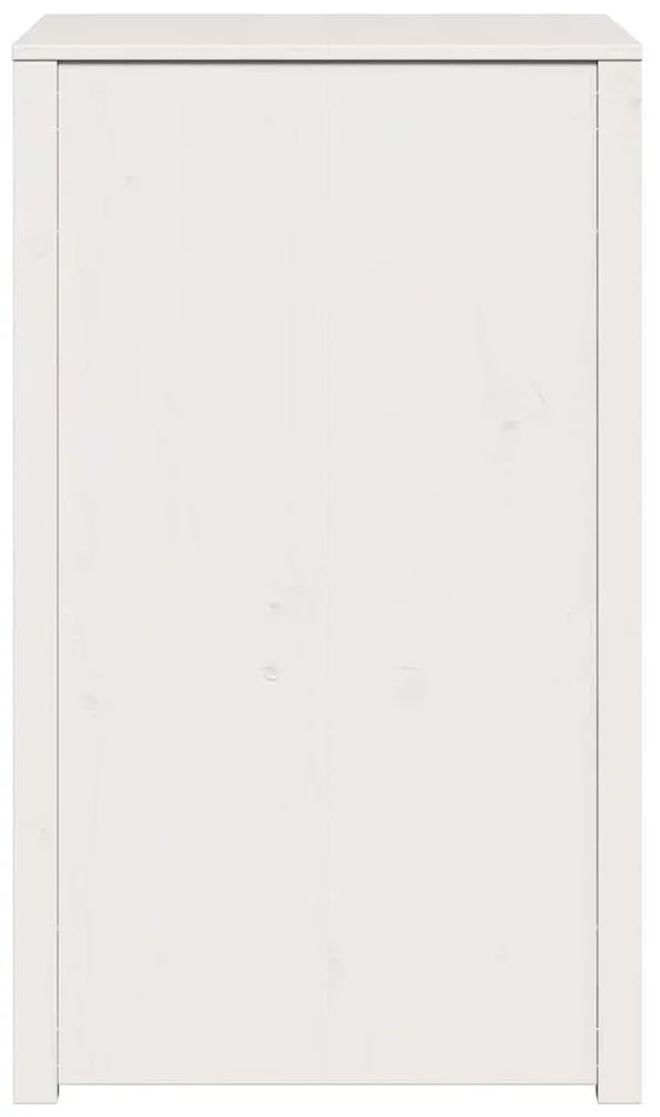 vidaXL Ντουλάπα Κουζίνας Λευκό 55 x 55 x 92 cm Μασίφ ξύλο πεύκου