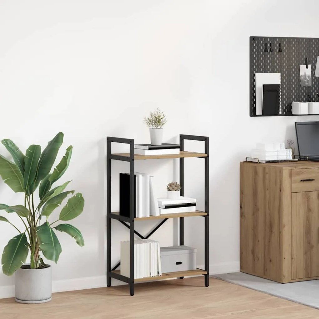 Ράφι Βιβλίων Artisan Oak 56 x 34 x 96 εκ Επεξεργασμένο ξύλο