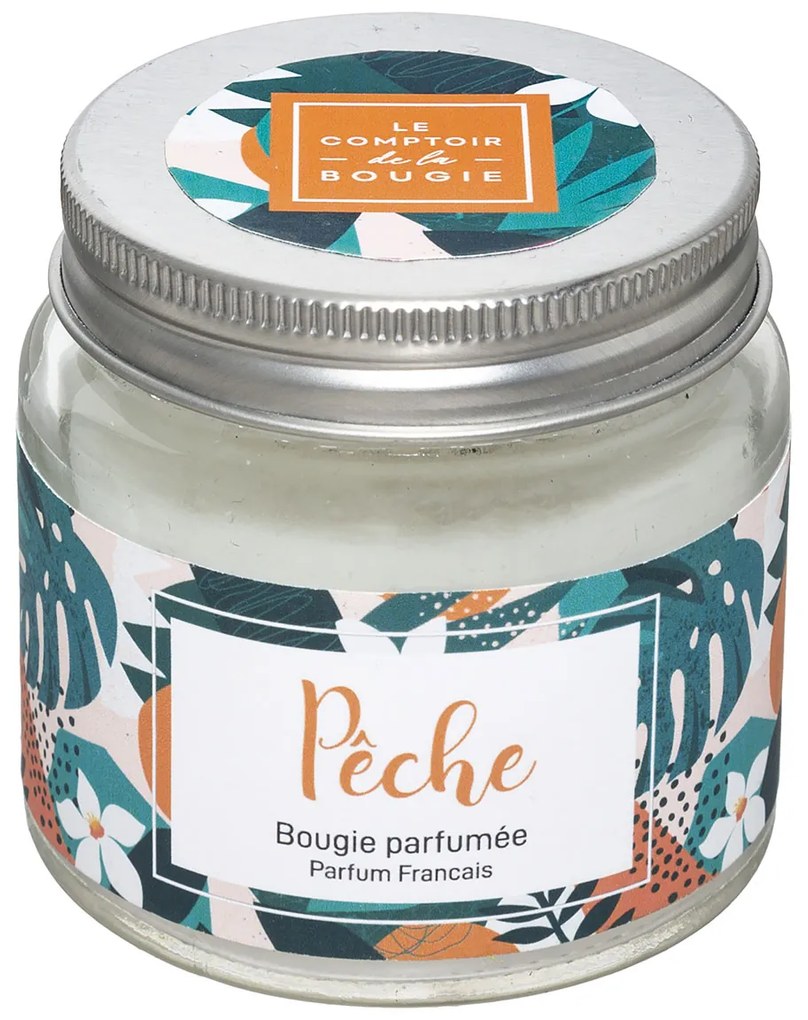 Κερί Αρωματικό (Φ5x5.5) 65gr C-B Peach 157858L