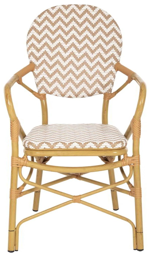 ΠΟΛΥΘΡΟΝΑ ΑΛΟΥΜΙΝΙΟΥ BAMBOO LOOK ΦΥΣΙΚΟ - ΛΕΥΚΟ HM5928.03 55x58x95 εκ.