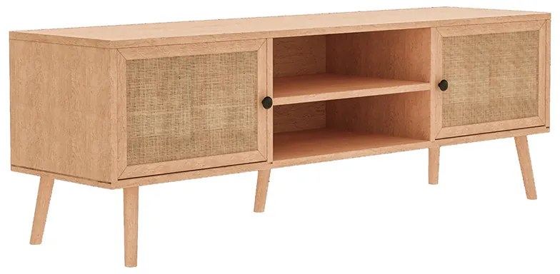 Έπιπλο τηλεόρασης Oslo pakoworld sonoma 150x39x49εκ