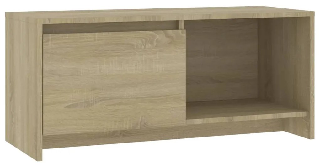Έπιπλο Τηλεόρασης Sonoma Δρυς 90x35x40 εκ. Επεξ. Ξύλο 809785