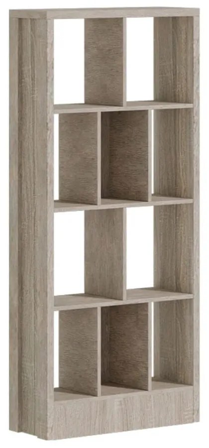 Βιβλιοθήκη Dividre 249-000049 80x30x181cm Sonoma-Oak